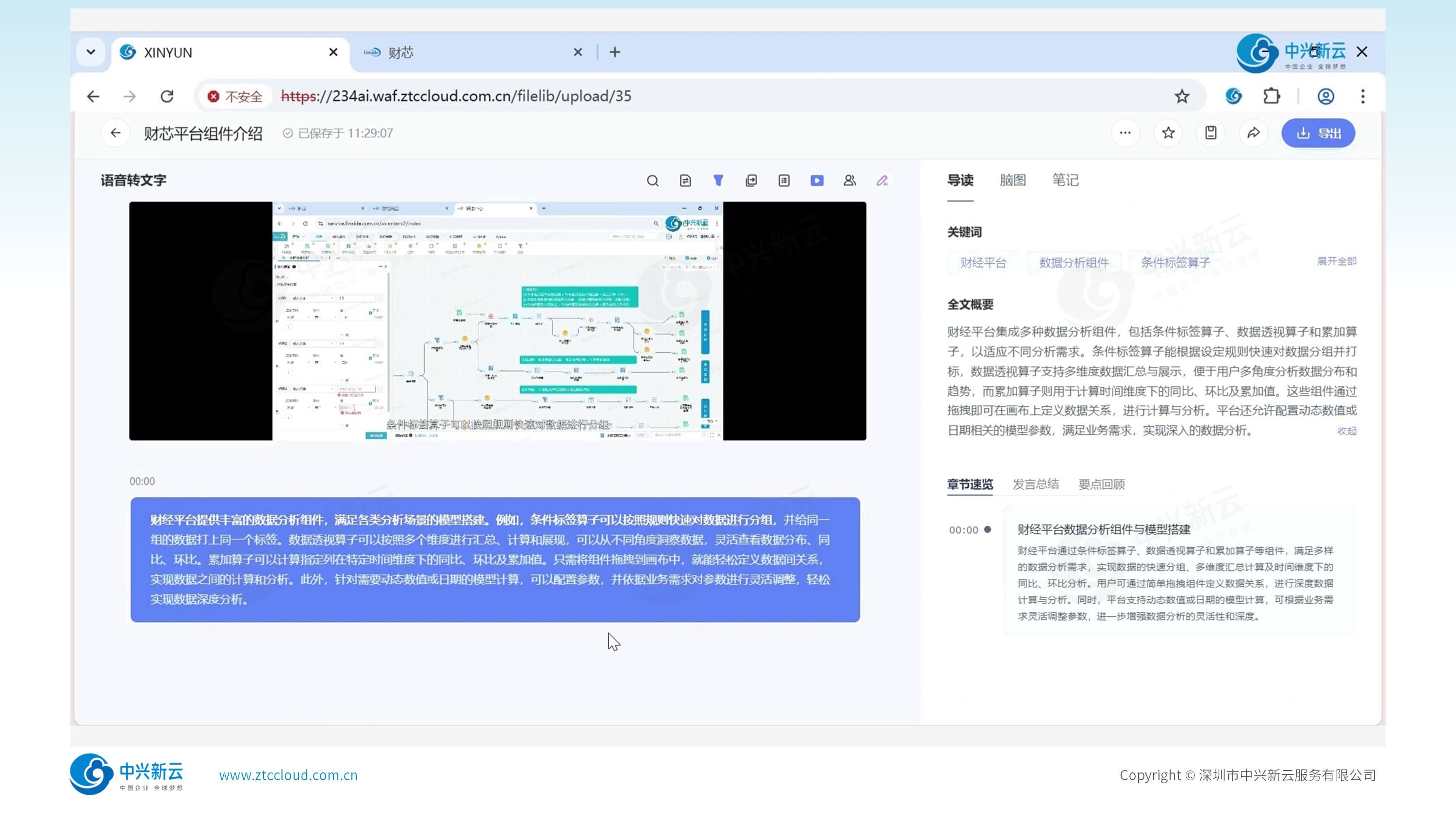 智能视频问答