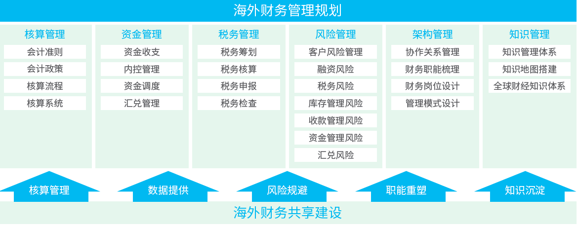 海外财务管理体系框架