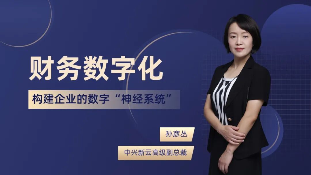 《中兴新云孙彦丛:财务数字化与企业的数字神经系统》配图 1