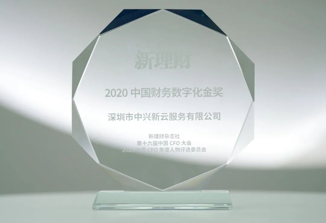 《中兴新云获中国财务数字化金奖》配图 2