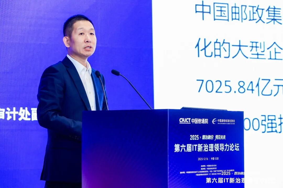 中国邮政集团有限公司审计部非现场及IT审计处副处长 李利民