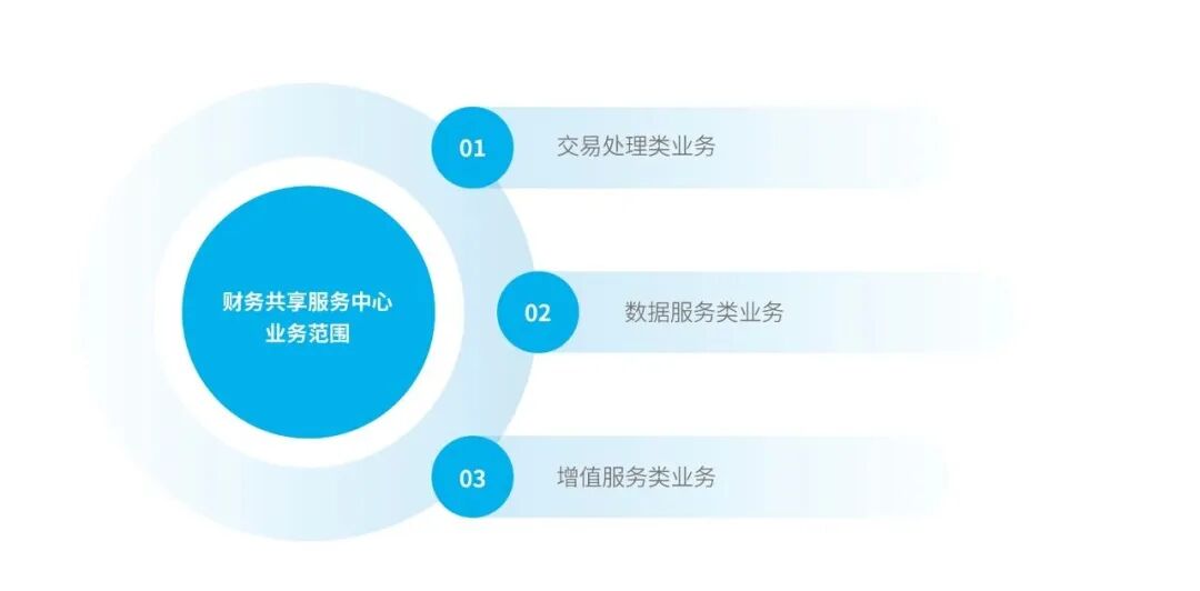 财务共享服务中心提供的业务范围