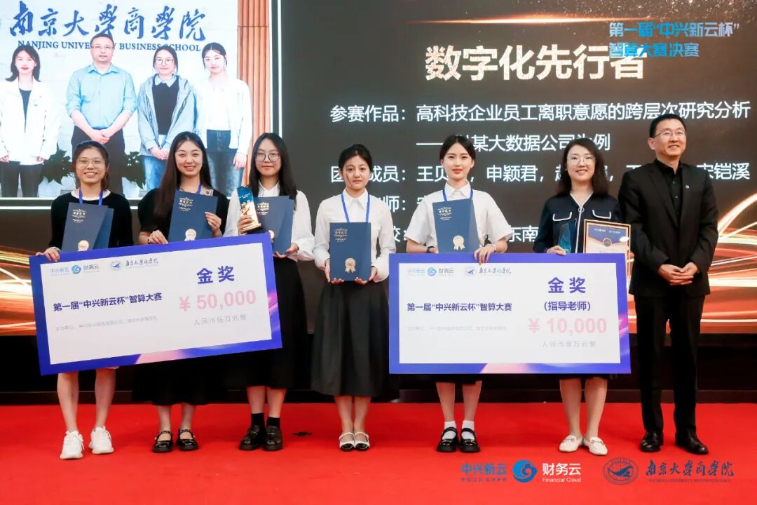 数字化先行者队获金奖(特等奖)