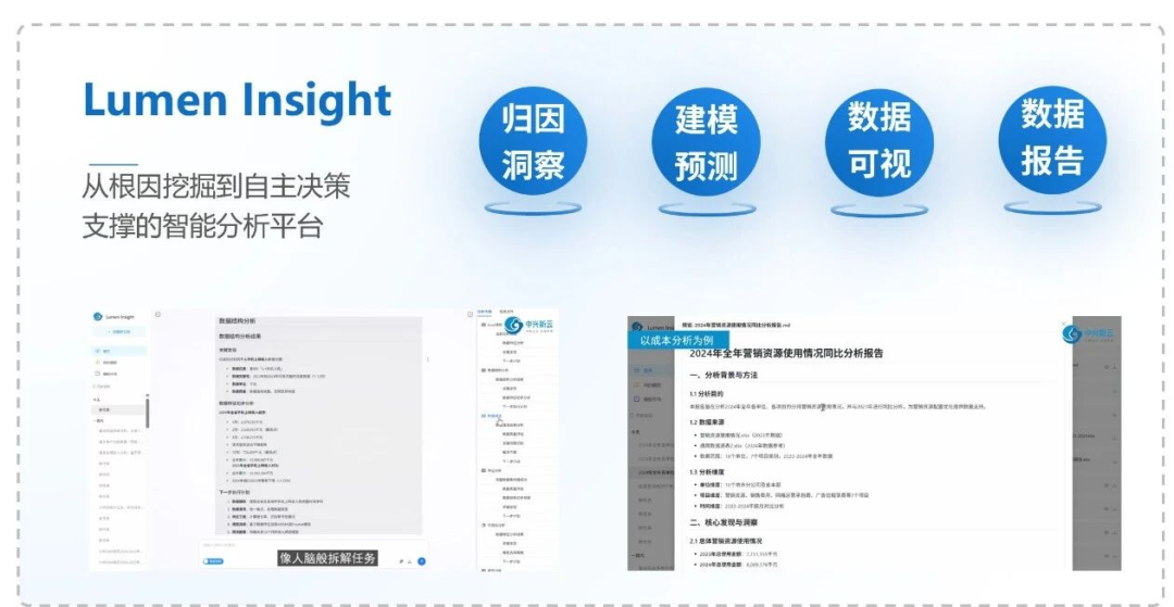 Lumen Insight 的教学实操界面