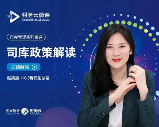 中兴新云赵旖旎：司库政策解读（附视频） · 图1